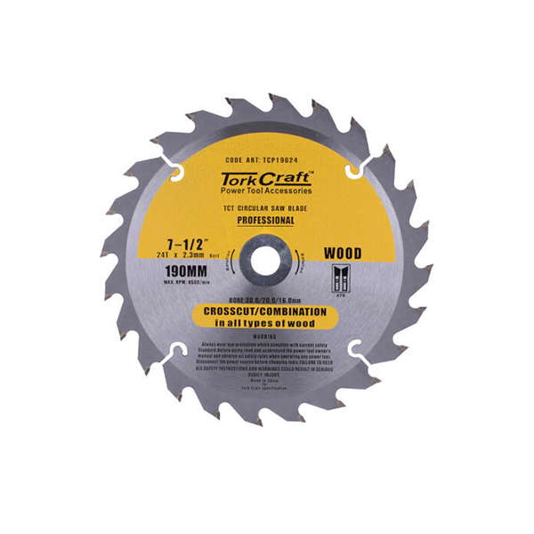 63408-TORK-CRAFT-CIRCULAR-SAW-BLADE-190MM-X-30-20-16MM-X-24T