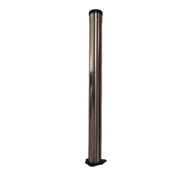 69322-table-leg-satin-chrome-80mmx870mm