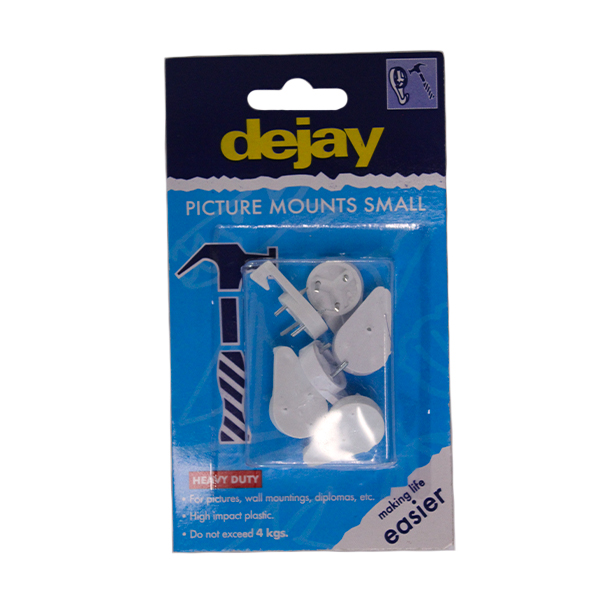 8811-PICTURE-HOOK+PIN-WHITE-SMALL