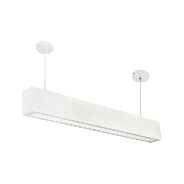 98735-Bright-Star-12W-LED-Metal-Fitting-&-Polycarbonate-Lens-White-Pendant