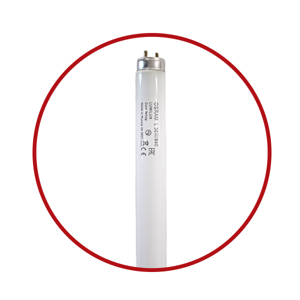 OSRAM FLUORESCENT TUBE 36W 4FT LUMILUX COOL WHITE BRIGHTS