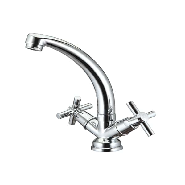 96673-BORRAS-MODERN-BASIN-MIXER-SWIVEL-SPOUT-CP