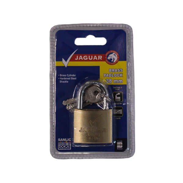 82252-PADLOCK-JAGUAR-38MM-BRASS