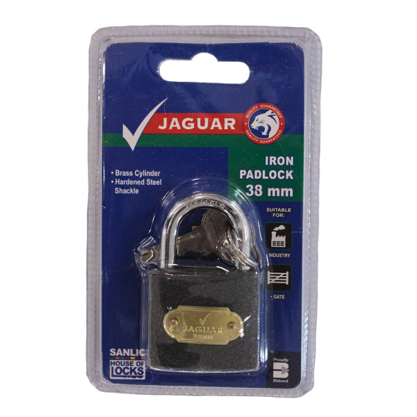 82489-PADLOCK-JAGUAR-38MM-IRON