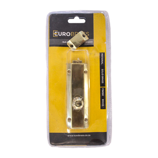 14273-BARREL-BOLT-FLAT-BRASS-100MM