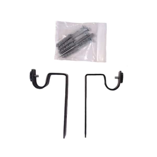 52710-CURTAIN-BRACKET-MATT-BLACK-STEEL-SINGLE-19MM