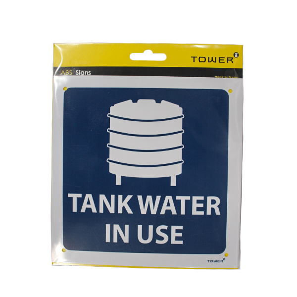 46375-SIGN-SABS-TANK-WATER-IN-USE-190MM-X-190MM