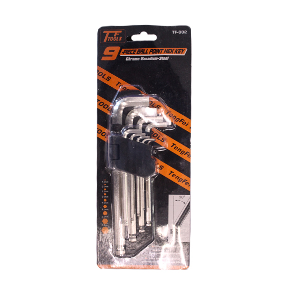 302038-ALLEN-KEY-SET-9PC-BALL-METRIC