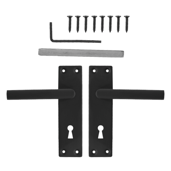 103907-Mackie-Leo-Black-Stainless-Steel-Door-Handles