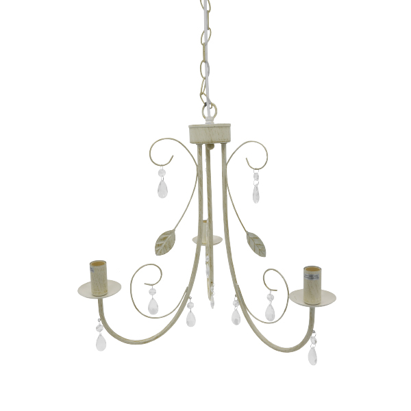 104950-Bright-Star-3-Light-Fossil-White-Metal-Chandelier-with-Clear-Acrylic-Crystals