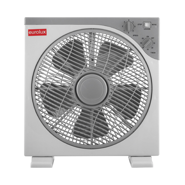 314776-Eurolux-White-5-blade-30cm-35W-Box-Fan