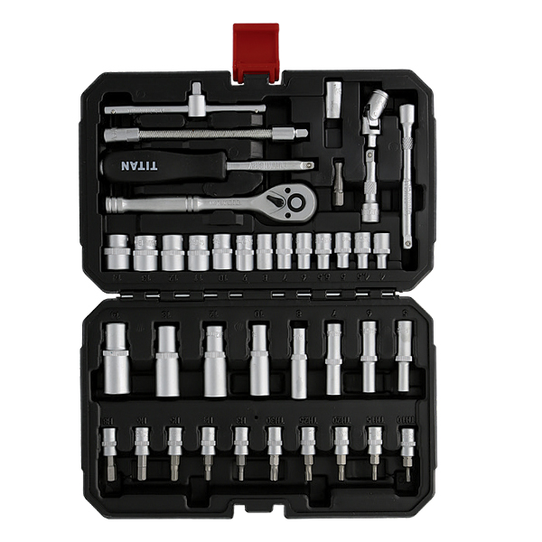 50786-Titan-40pc-1/4-Drive-Socket-Set