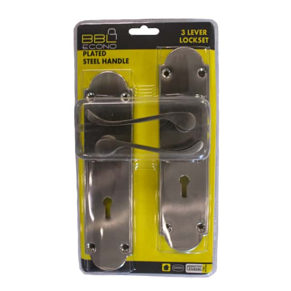 92823-handle-lever-lockset-bbl-3-lever-satin-nickle-(pair)