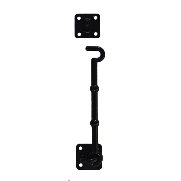 100056-CABIN-HOOK-STAINLESS-STEEL-BLACK-150MM