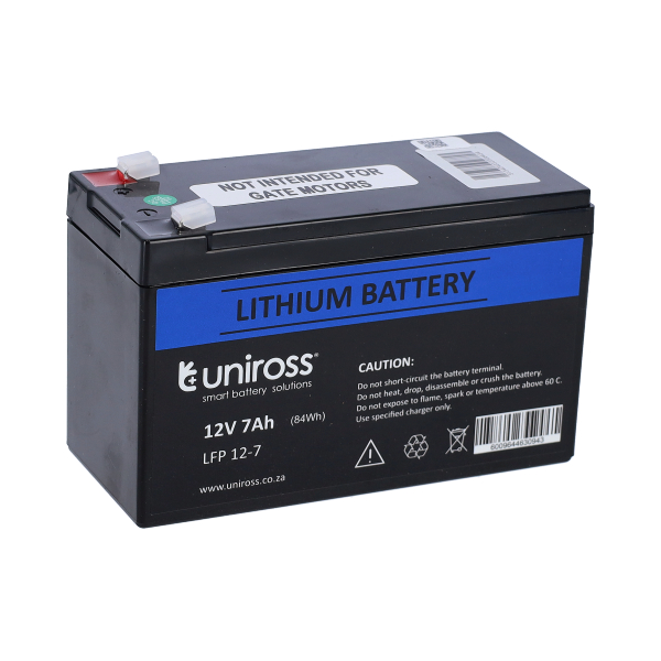 Battery Rechargeable 12V 7Ah Lithium With BMS BRIGHTS Hardware Shop Online
