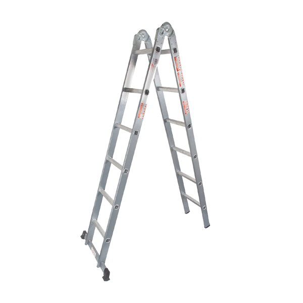 102480-Tradequip-Dual-purpose-2-x-6-step-Aluminium-Ladder