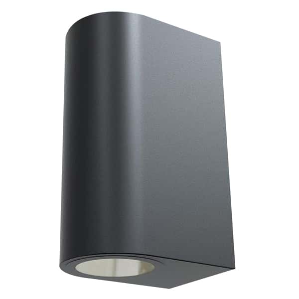 10322-Radiant-2-light-Black-Outdoor-Wall-Light
