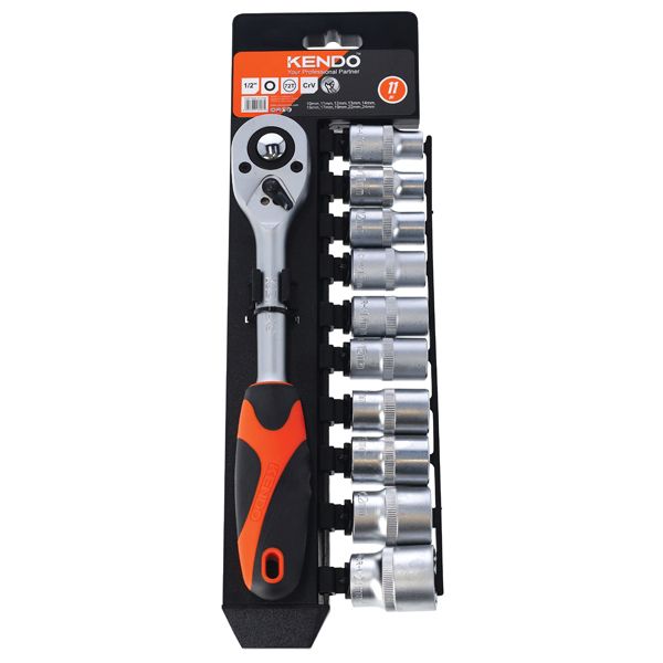 10378-Kendo-11PC-1.2''-Drive-Socket-Set