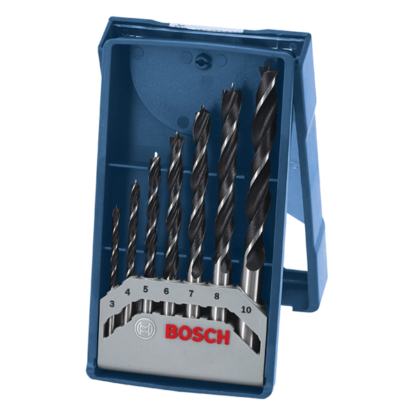 10638-Bosch-7pc-Wood-Drill-Bit-Set