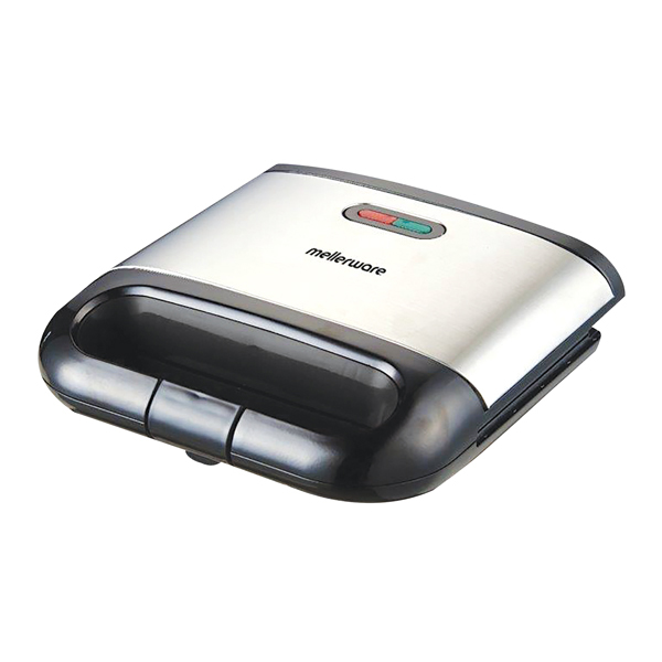 10876-Mellerware-Planet-2-slice-Non-stick-Black-&-Stainless-Steel-Sandwich-Maker-800W