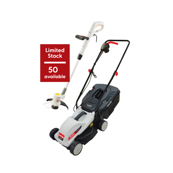 Ryobi Electric Lawnmower Line Trimmer Combo Kit BRIGHTS Hardware Shop Online