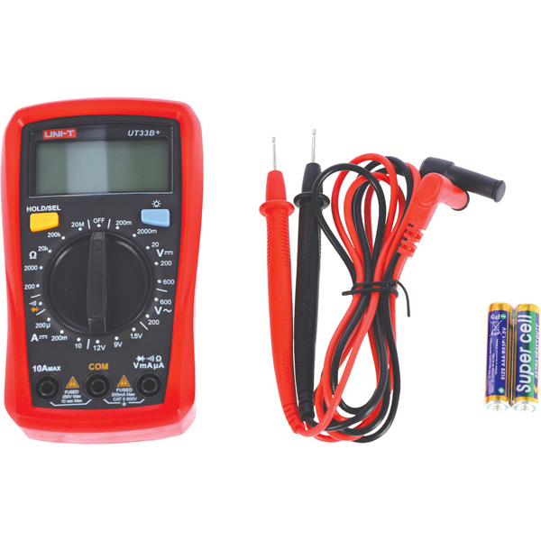 11441-Uni-T-600V-Palm-Size-Digital-Multimeter+Free-6pc-Insulated-Screwdriver-Set