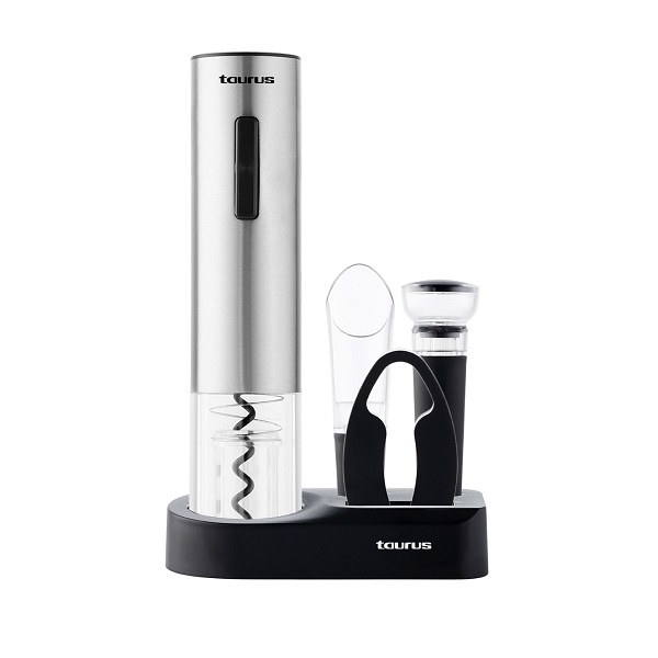 10995-Taurus-Power-Pour-Ensemble-Rechargeable-Stainless-Steel-Wine-Corkscrew-Set-3.6V-25W