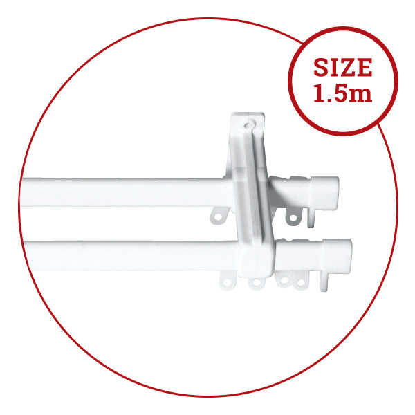 3696-SUPER-C-TRACK-DOUBLE-RUFFLETTE-1,5m
