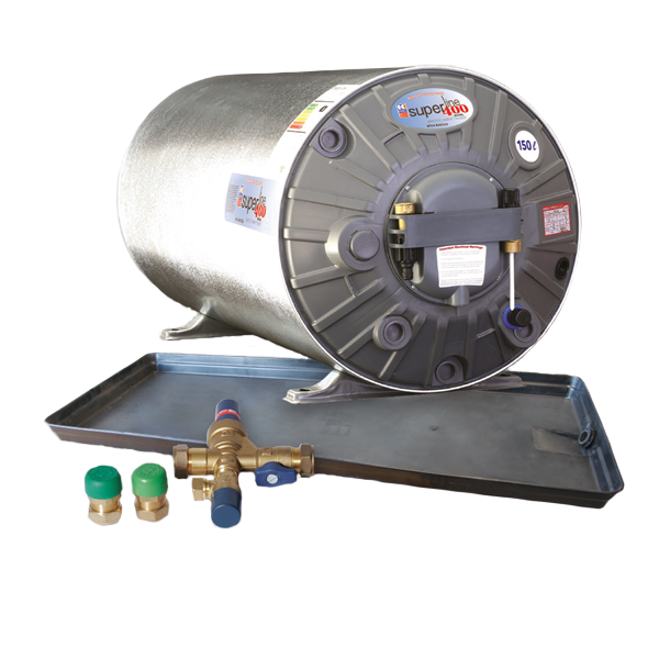 53100_Kwikot B-Rated 150l 400kPa Geyser Combo