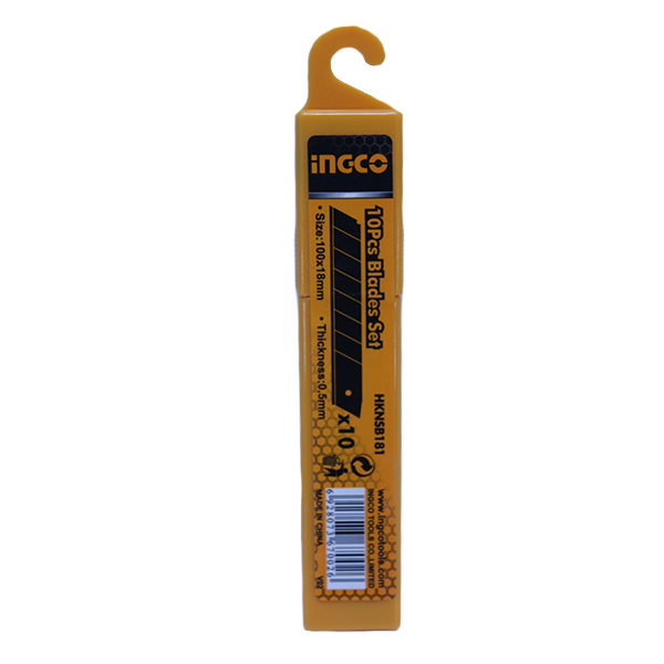 1012631 Ingco knife blade 10 piece