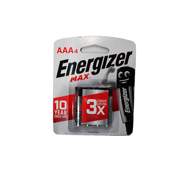 BATTERY ENERGIZER-MAX-4AAA