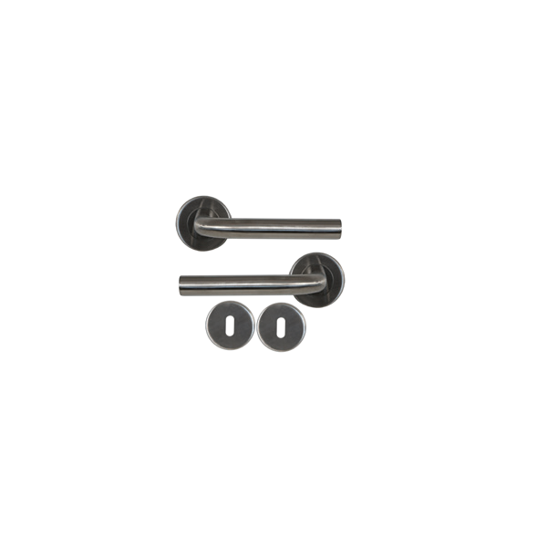 MACKIE JUNO STAINLESS STEEL HANDLE ON ROSE
