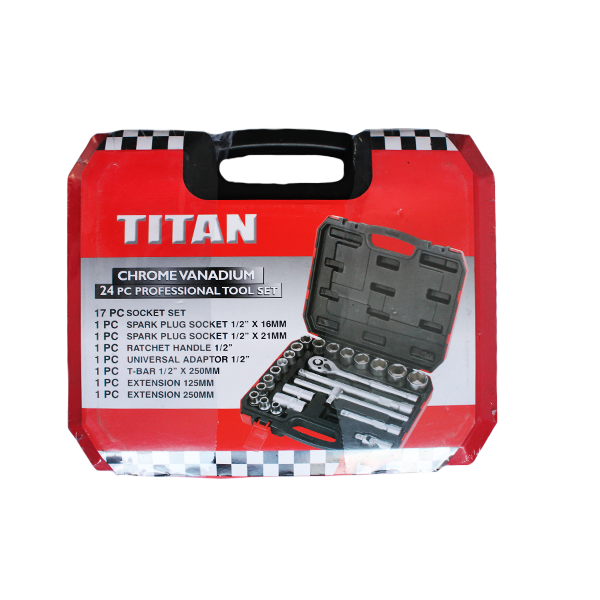 51087-TITAN-SOCKET-SET-24-PC-1/2"-DRIVE