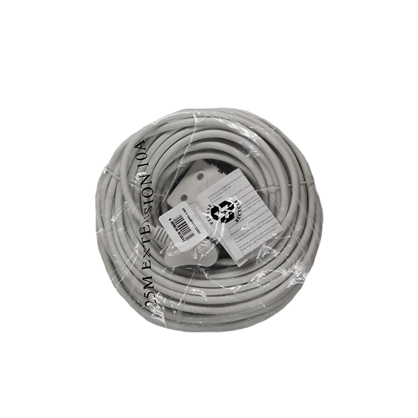 6899-EXTENSION-LEAD-1.0MM-X-25M-10AMP-WHITE