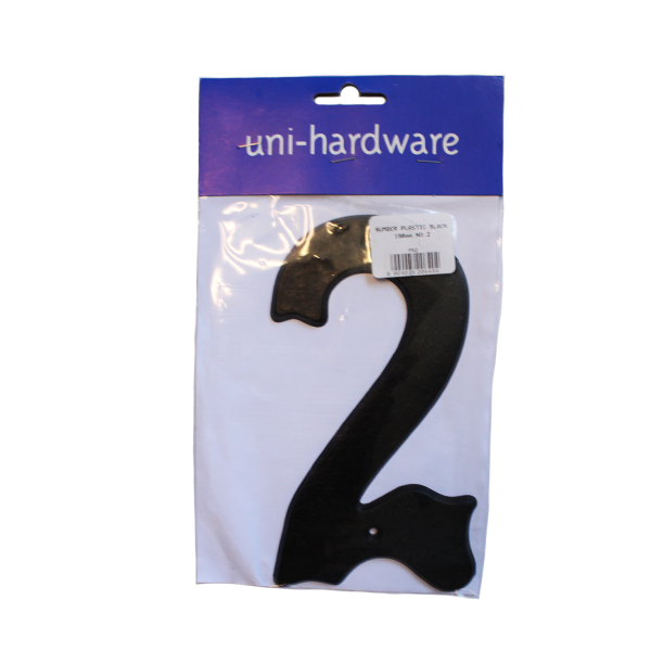 300467-NUMBER-PLASTIC-BLACK-190MM-NO.2