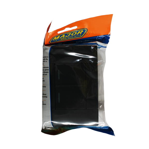 38180-VETI2-SWITCH-2L-ONE-WAY-2X4-BLK