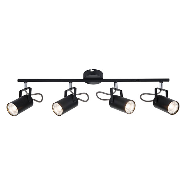 80804-SPOTLIGHT-4-LIGHT-BLACK-METAL-POLISHED-CHROME