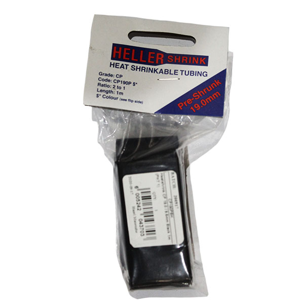 70503-HEATSHRINK-1M-PRE-PACK-19MM-BLACK