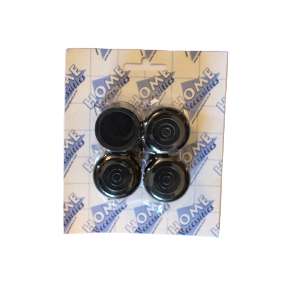 300052-PVC-ROUND-FERRULES-BLACK-25MM-X4