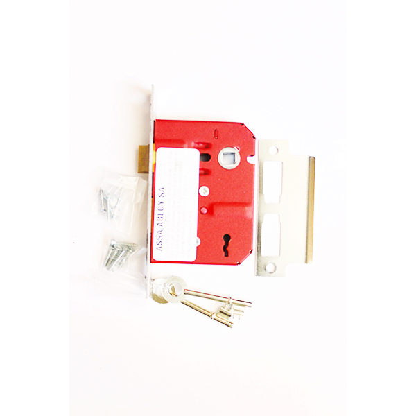 4166-MORTICE-LOCK-ONLY-UNION-3-LEVER-CHROME-PLATED