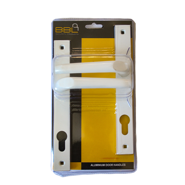 48419-ALUMINIUM-LEVER-HANDLES-NARROW-WHITE