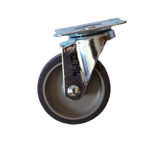 82796-CASTOR-WHEEL-MEDIUM-DUTY-GREY-SWIVEL-PLATE-75MM