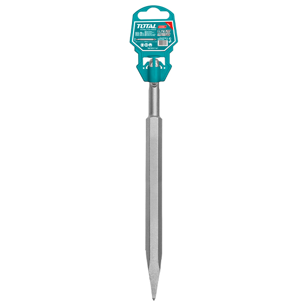 75512-TOTAL-CHISEL-SDS-PLUS-14MM-X-250MM-POINTED