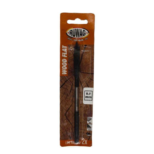 19977-RUWAG-DRILL-BIT-WOOD-FLAT-8MM