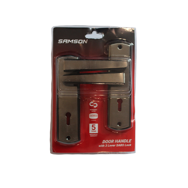 88850-samson-handle-lever-lockset-sozo-sn/bn-3l-6"