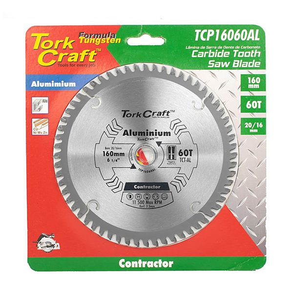 55389-TORK-CRAFT-CIRCULAR-SAW-BLADE-160MM-X-20MM-X-60T-ALUMINIUM