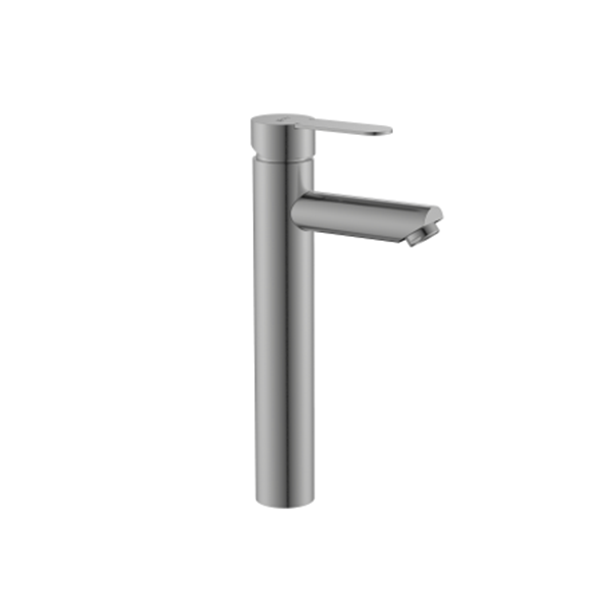 98562-SPLASH-AQUARIUS-STAINLESS-STEEL-SINGLE-LEVER-BASIN-MIXER-RAISED