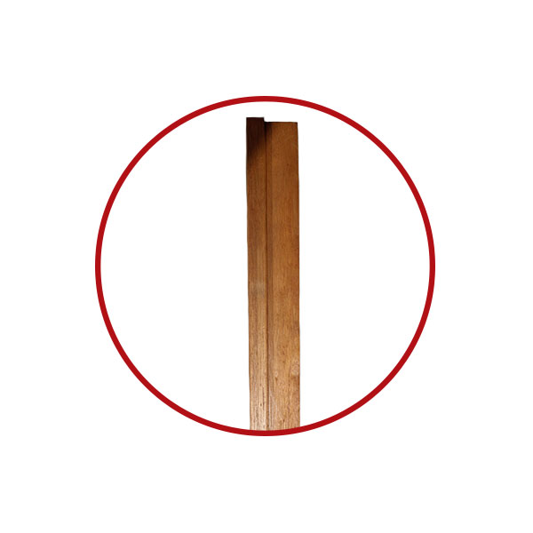 1065-WOODEN-GATE-POST-HARDWOOD-44-X-69-X-1.8M-REBATED-EACH