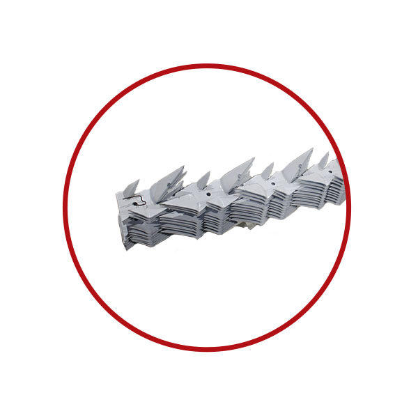 70384-SECURITY-SPIKE-WHITE-POWDER-COATED-1.5M