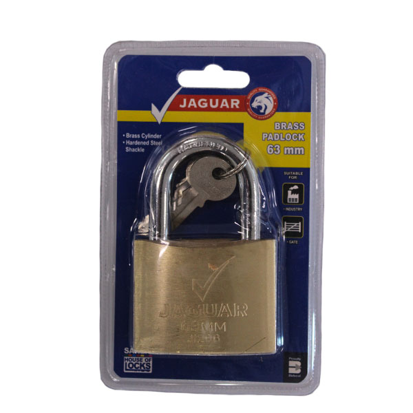 82254-PADLOCK-JAGUAR-60MM-BRASS
